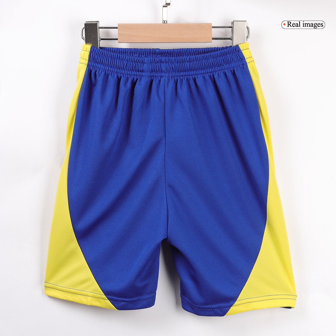 Al Nassr RONALDO #7 Home Soccer Jersey Kit 2024/25 Kids(Jersey+Shorts+Socks) - ACL