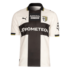 Parma Calcio Home Soccer Jersey 25/26 Black&White