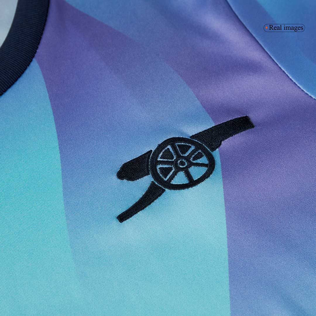 Arsenal Jersey Kit Third Away 2024/25 Kids(Jersey+Shorts)