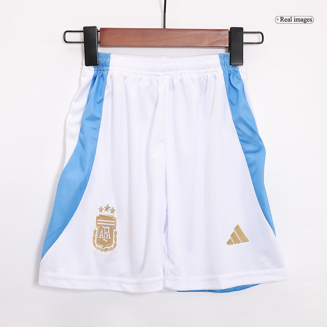 Maillot domicile Argentine 2024 pour enfant (maillot, short, chaussettes)