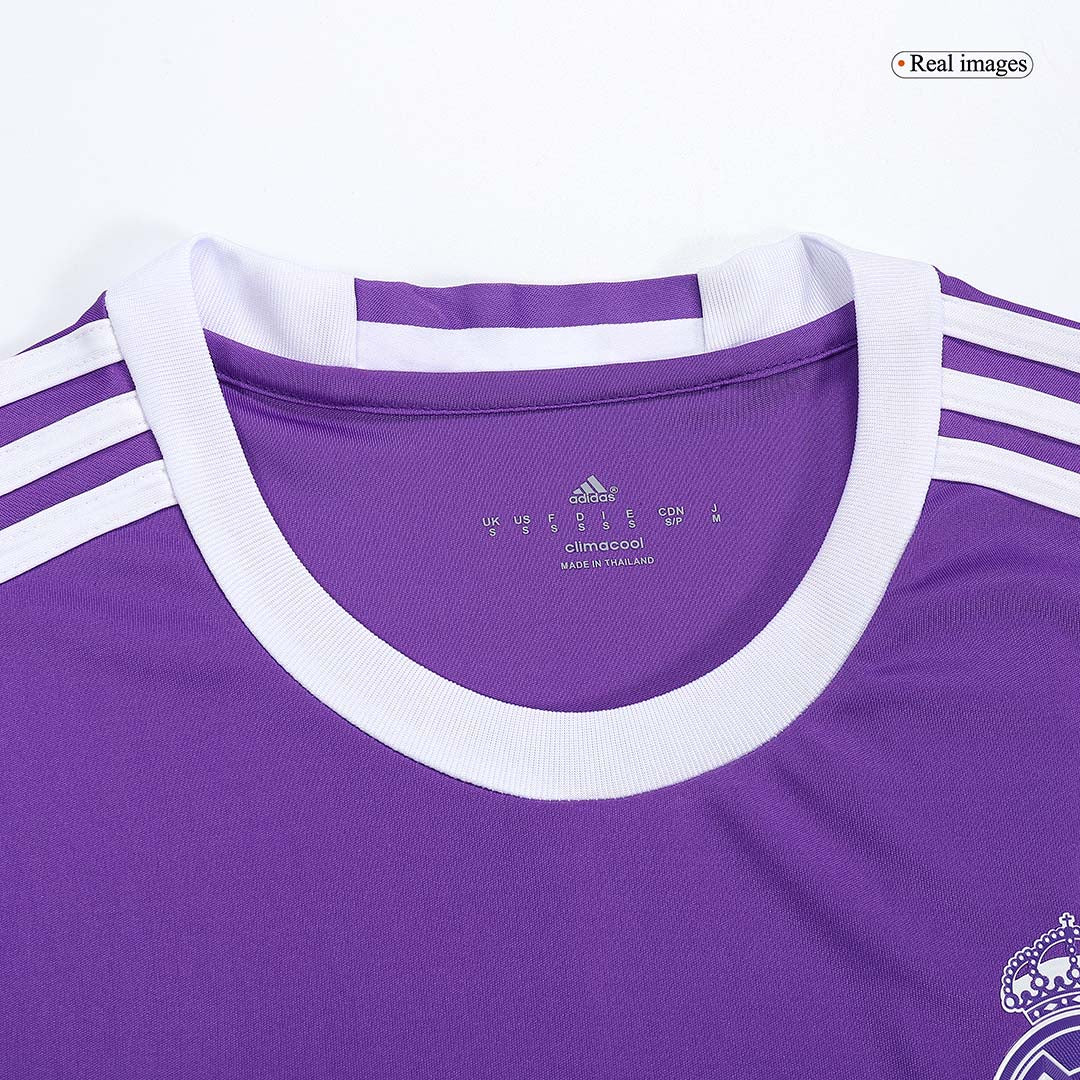 Maillot extérieur rétro Real Madrid 2016/17 - Manches longues