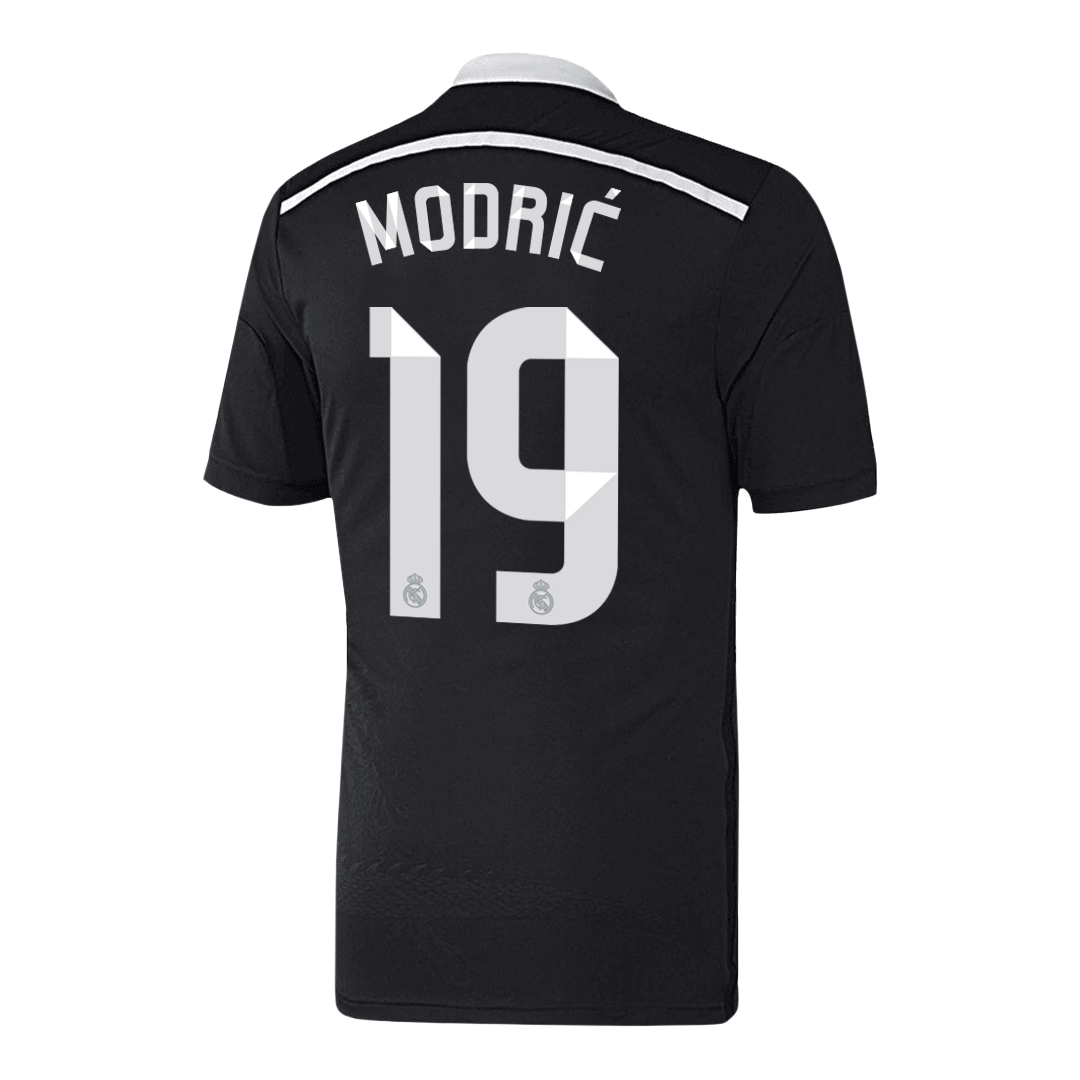 Real Madrid MODRIĆ #19 Troisième maillot de football extérieur rétro 2014/15