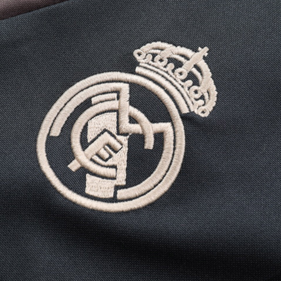 Ensemble sweat-shirt Real Madrid 2024/25 - Gris (haut et pantalon)