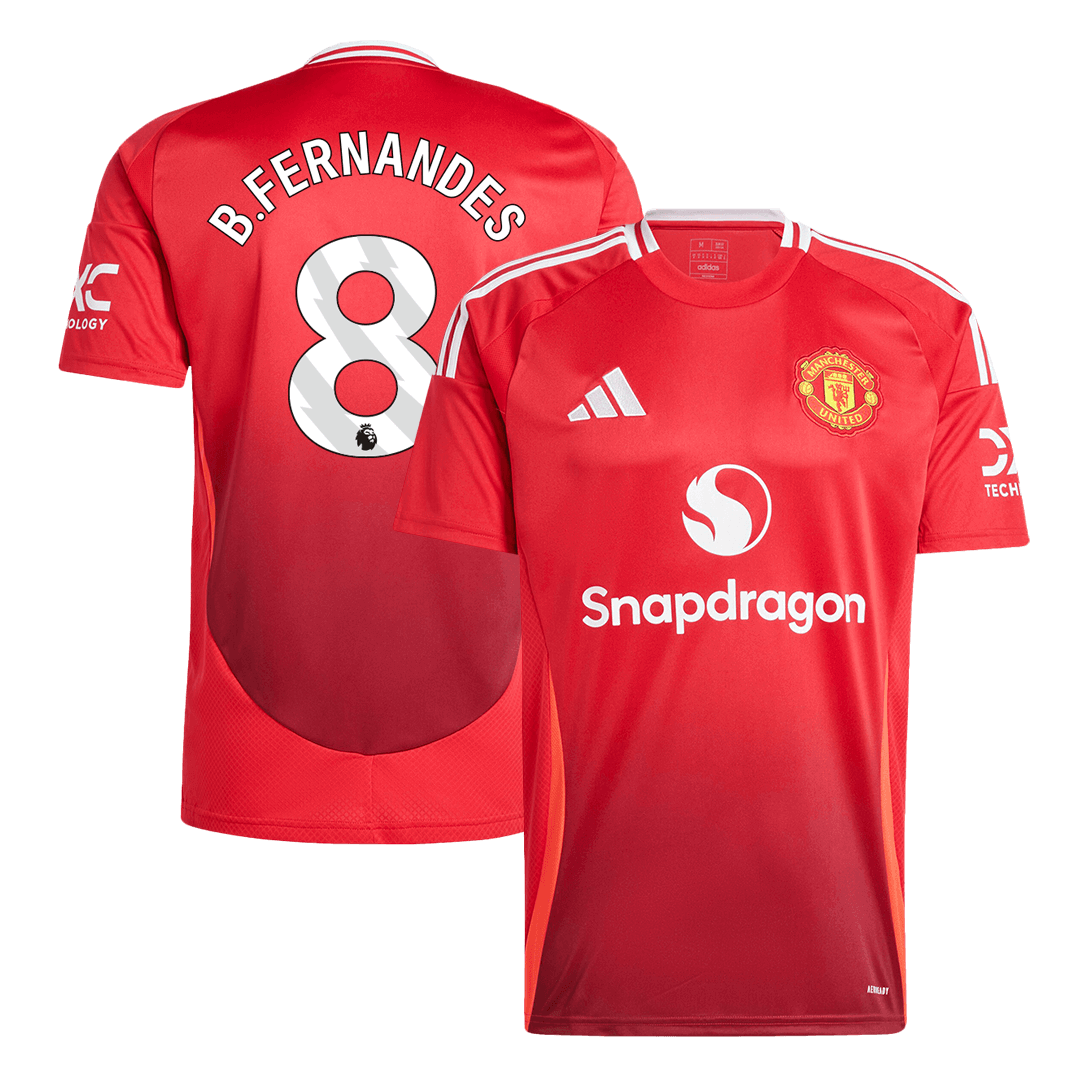Manchester United B.FERNANDES #8 Home Jersey