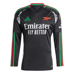 Arsenal Long Sleeve Away Soccer Jersey 2024/25
