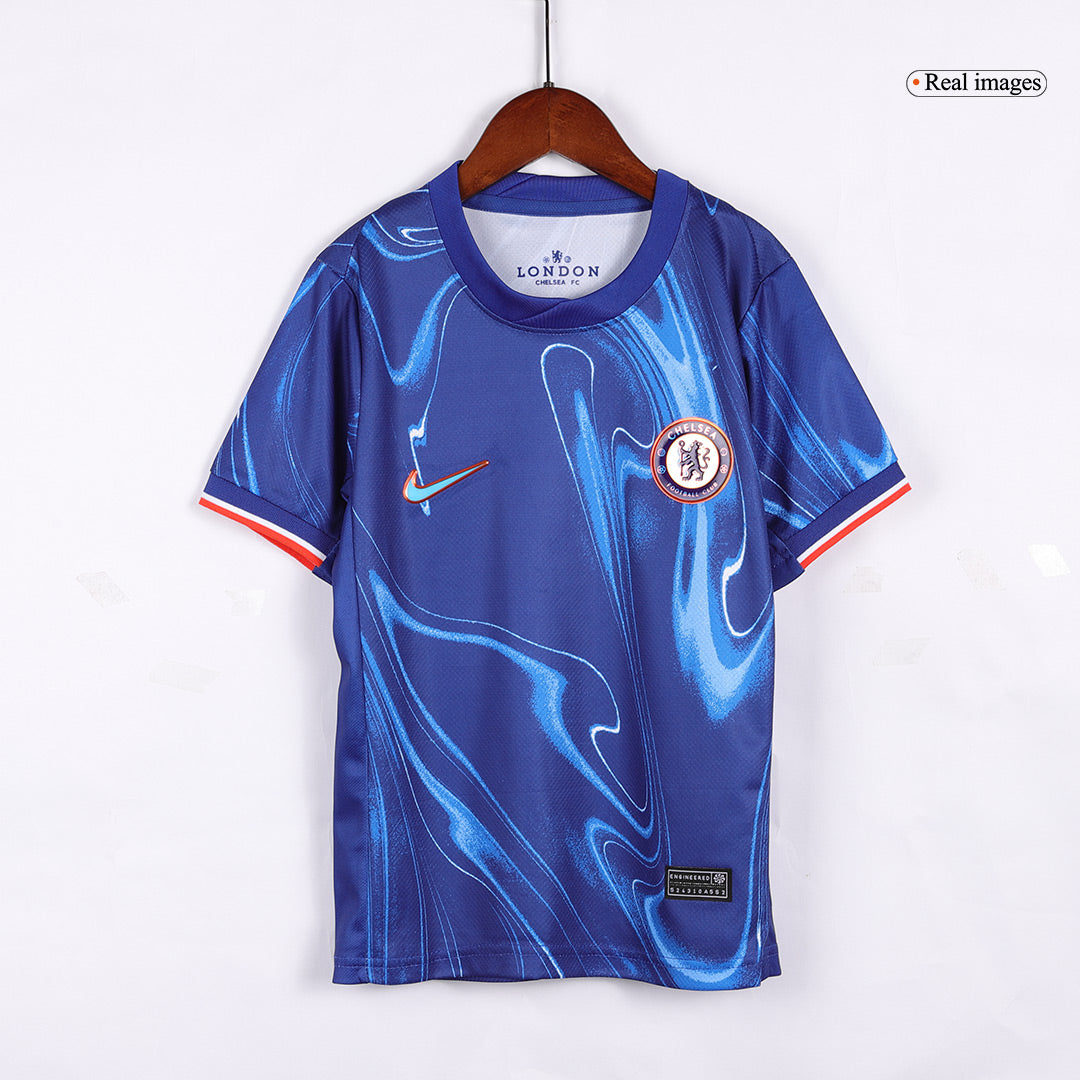 Maillot domicile Chelsea 2024/25 pour enfant (maillot + short)