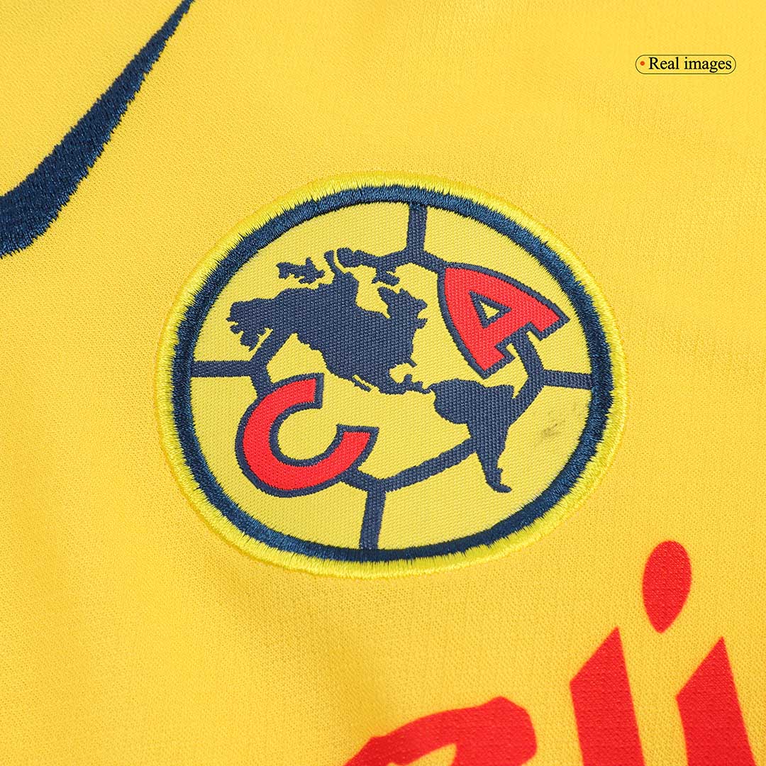 Club America Heim-Fußballtrikot-Set 2024/25 für Kinder (Trikot + Shorts)