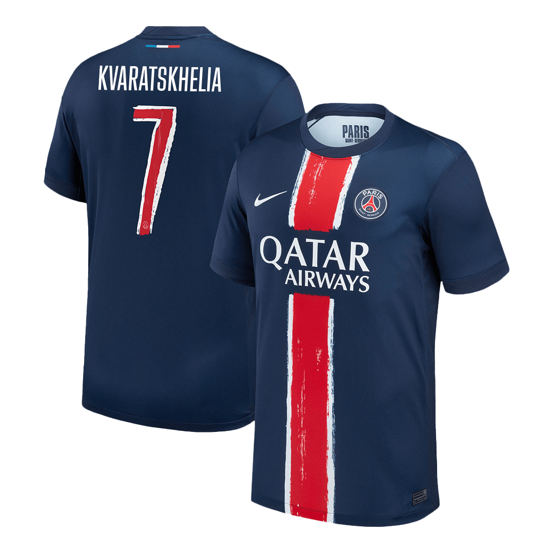 Maillot domicile PSG KVARATSKHELIA #7 2024/25 - Édition UCL