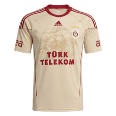 Men Retro Fan Version 2010/11 Away Soccer Jersey Short Sleeve Khaki