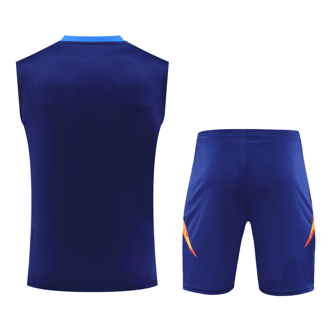Juventus Pre-Match Trainings-Fußballtrikot-Set 2024/25 (Trikot + Shorts)