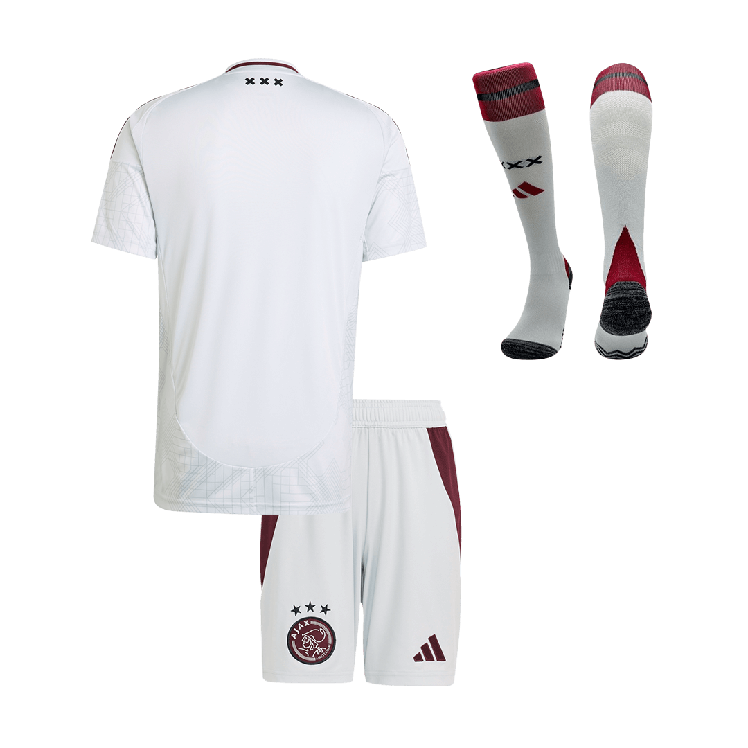 Ajax Third Away Soccer Jersey Kit 2024/25 Kids(Jersey+Shorts+Socks)