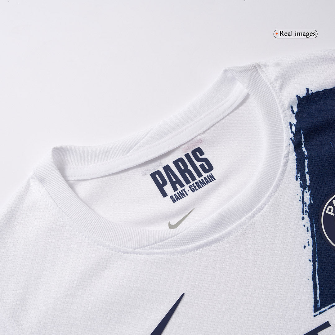 Maillot extérieur PSG 2024/25 pour enfant (maillot, short, chaussettes)