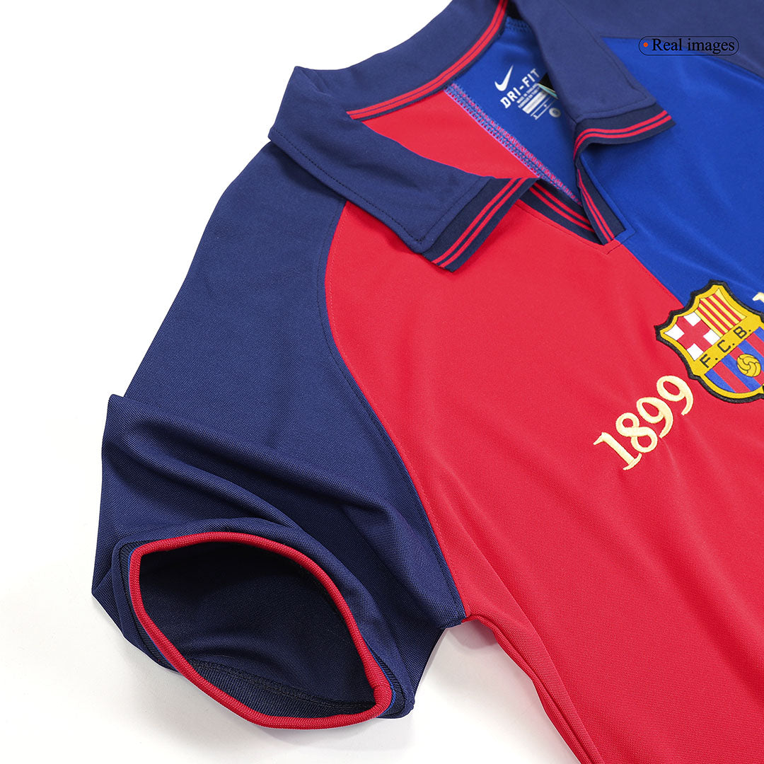 Barcelona RIVALDO #11 Home Soccer Jersey Retro 1999/00 - 100th Anniversary