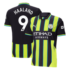 Manchester City HAALAND #9 Away Soccer Jersey 2024/25