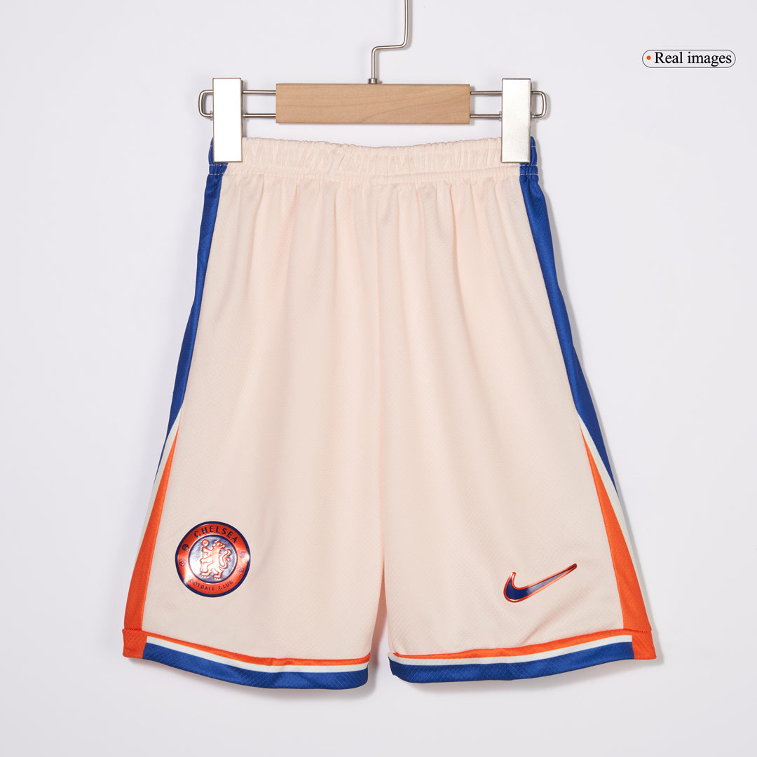 Maillot de football extérieur Chelsea 2024/25 pour enfant (maillot + short)