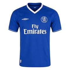 Men Retro Fan Version Chelsea Home Soccer Jersey 2003/05 Blue