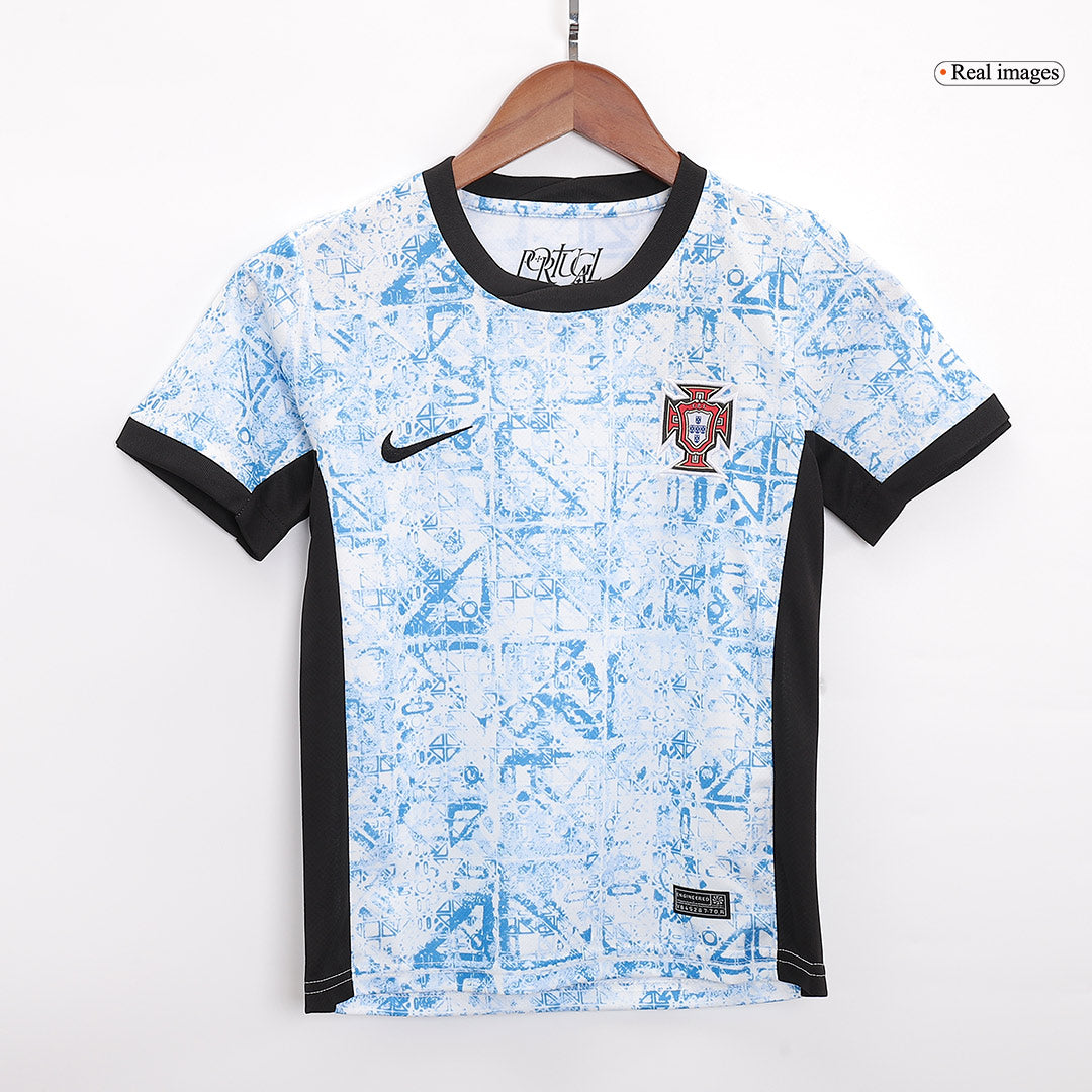 Maillot extérieur Portugal EURO 2024 pour enfant (maillot, short, chaussettes)