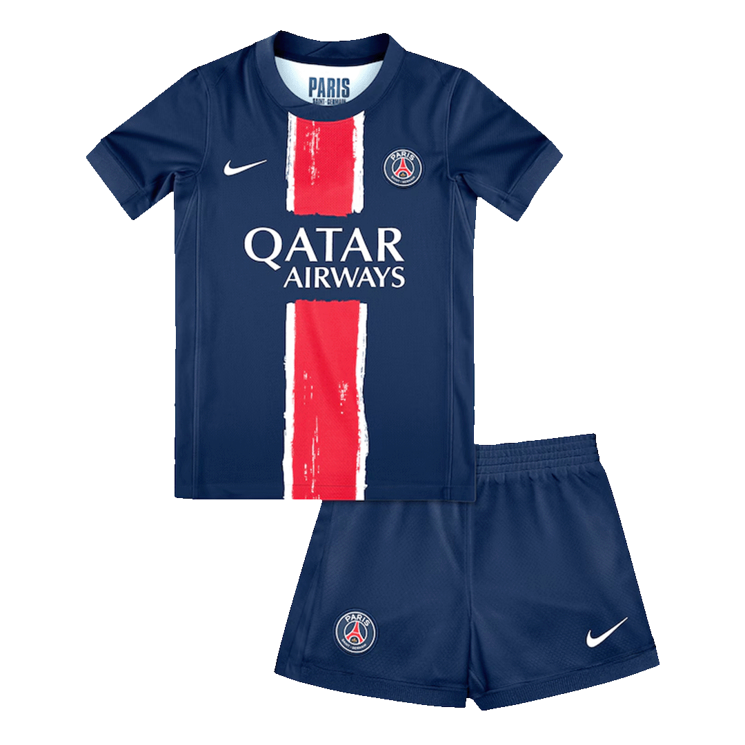 Maillot domicile PSG 2024/25 pour enfant (maillot + short)