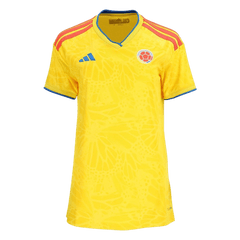 Women's Colombia Home Soccer Jersey World Cup 2026 Yellow