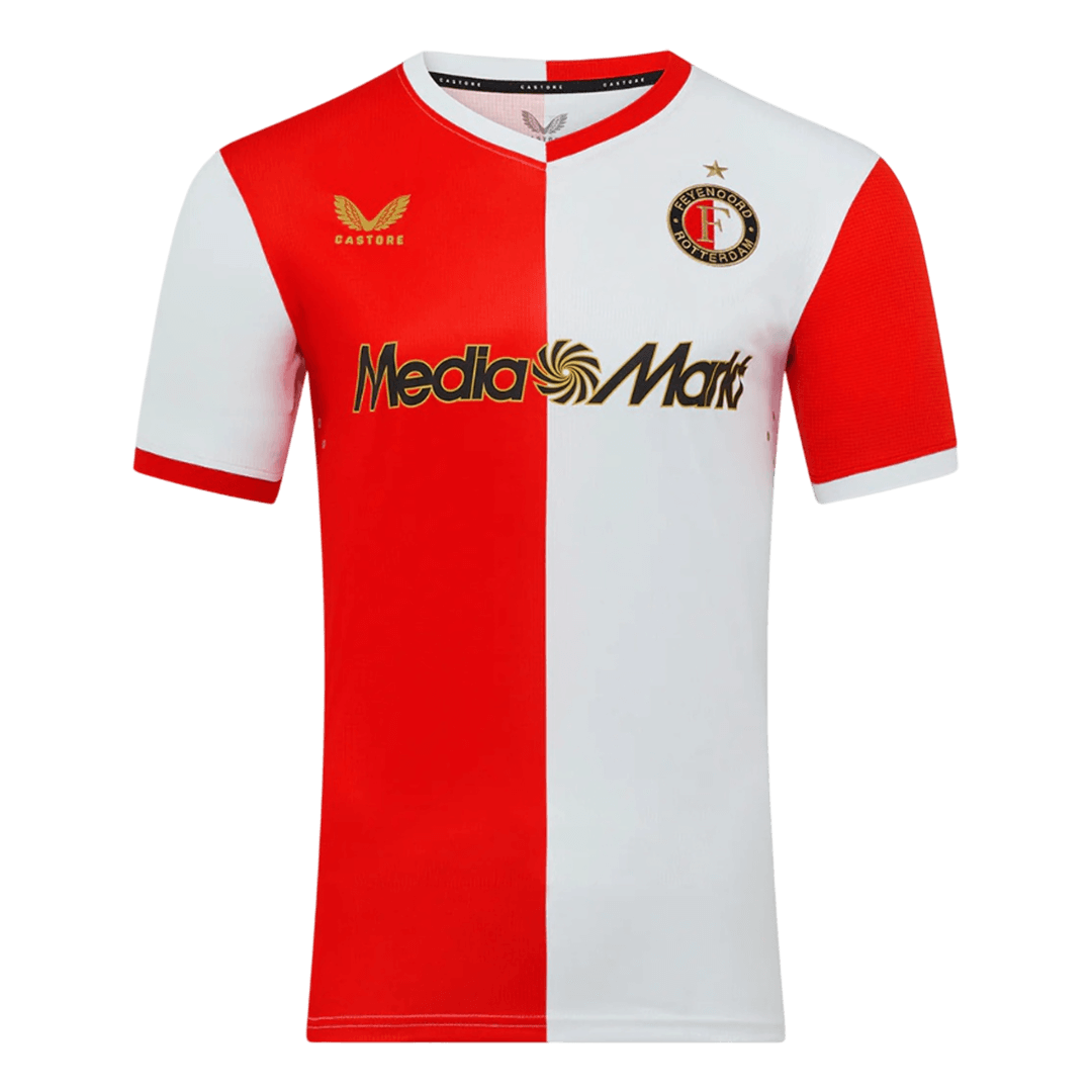 Feyenoord Home Soccer Jersey 25/26 Red&White