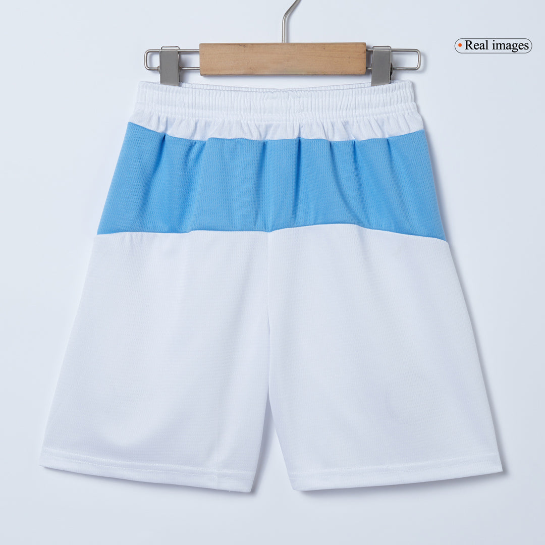 Manchester City Heim-Fußballtrikot-Set 2025/26 für Kinder (Trikot + Shorts)