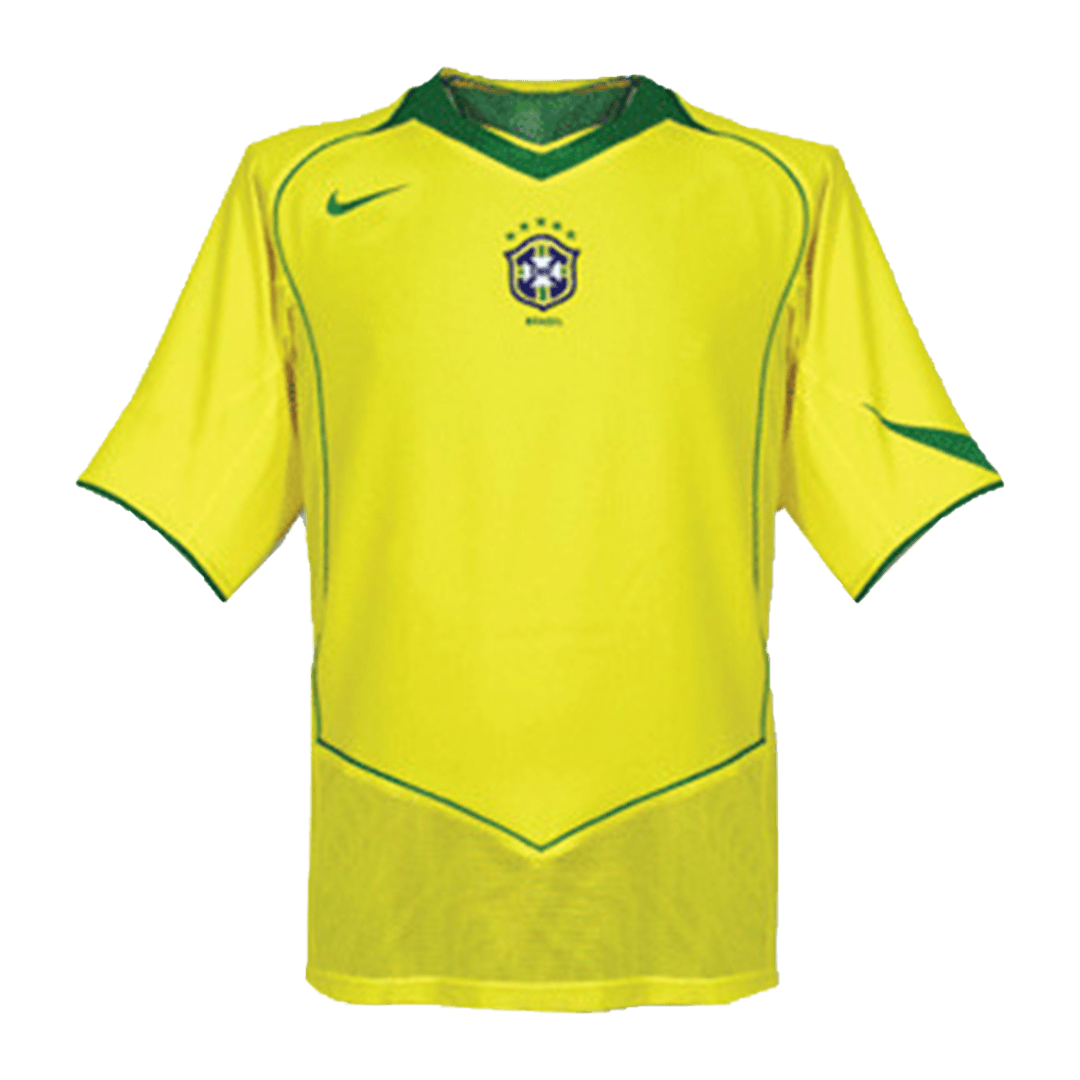 Brazil Home Jersey Retro 2004