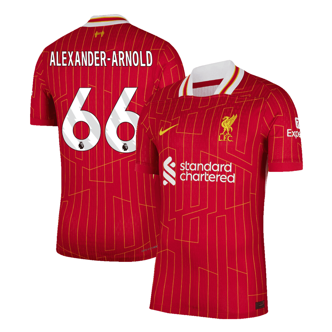 Liverpool ALEXANDER-ARNOLD #66 Home Soccer Jersey Authentic 2024/25