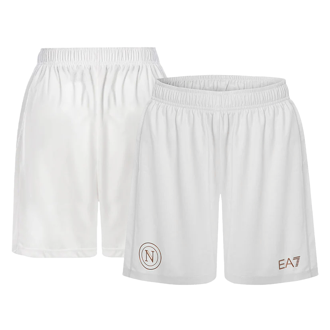 Napoli Away Shorts 25/26 White