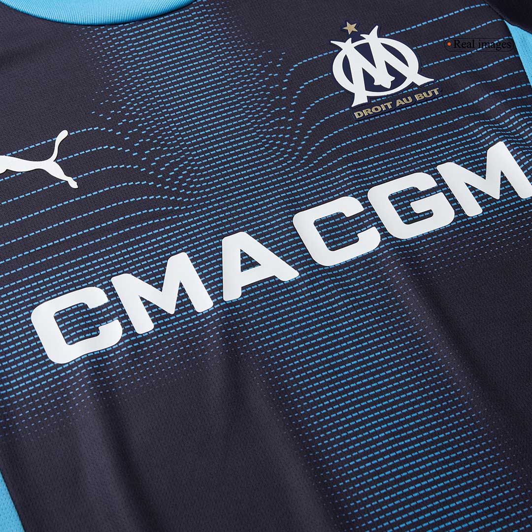 RABIOT #25 Marseille Away Soccer Jersey 25/26 Navy