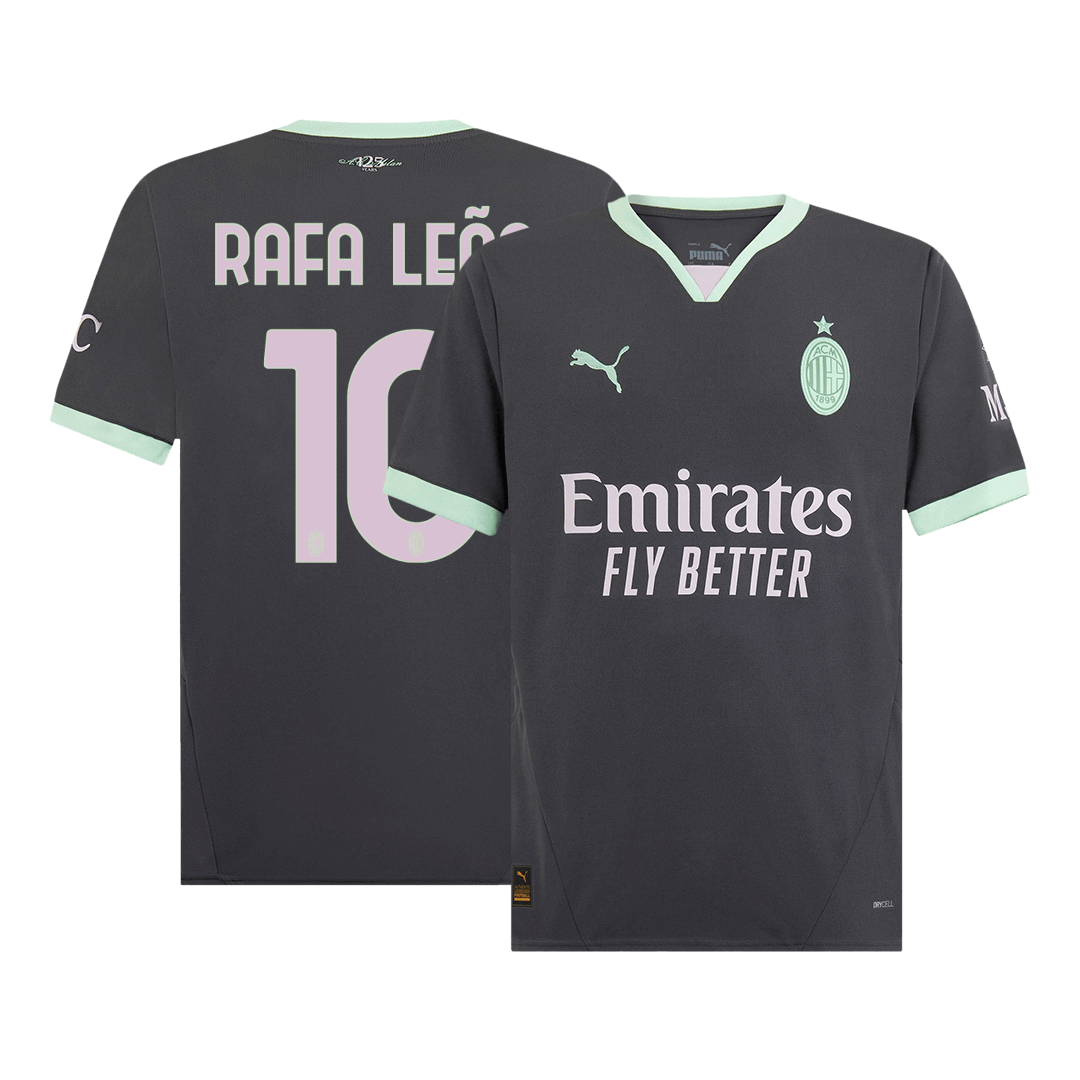 AC Milan RAFA LEÃO #10 Third Away Soccer Jersey 2024/25