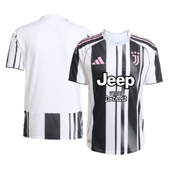 Authentic Juventus Home Soccer Jersey 2025/26 Black&White