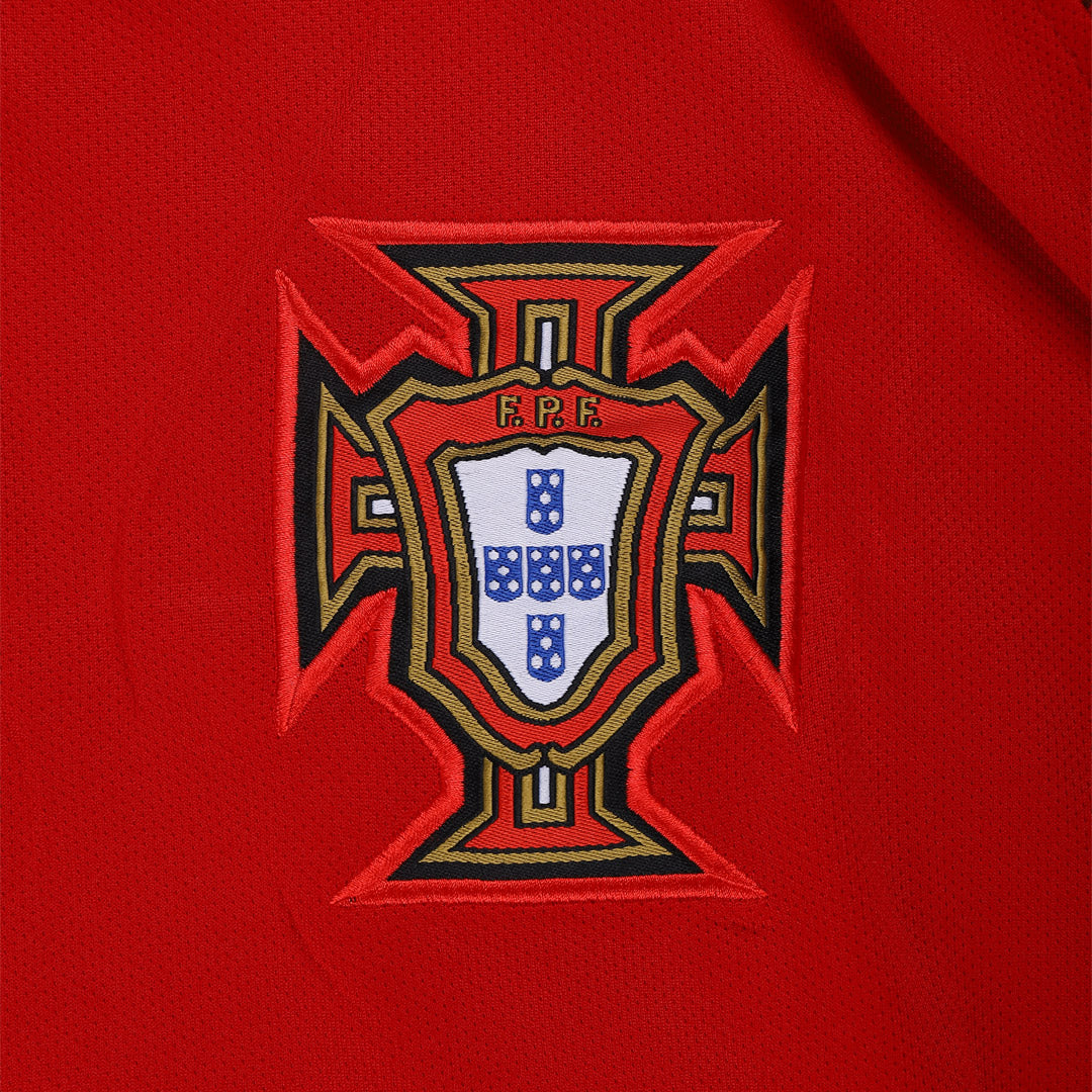 Portugal Home Soccer Jersey Retro 2016
