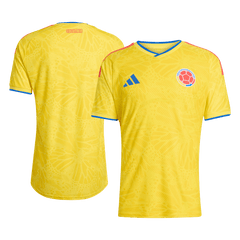 Player Version Colombia Home Soccer Jersey World Cup 2026 Yellow