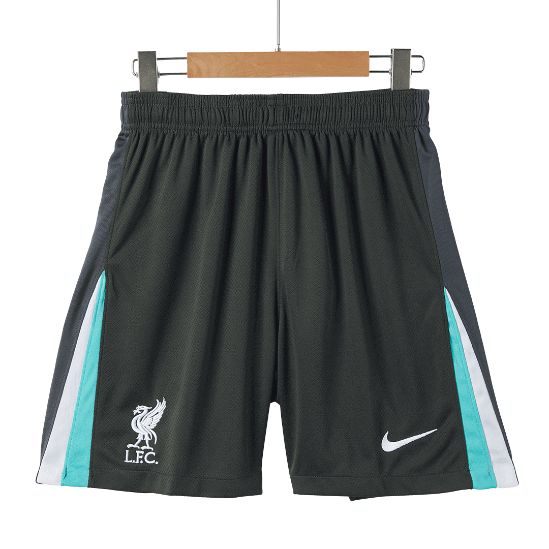 Liverpool Auswärts-Fußballshorts 2024/25