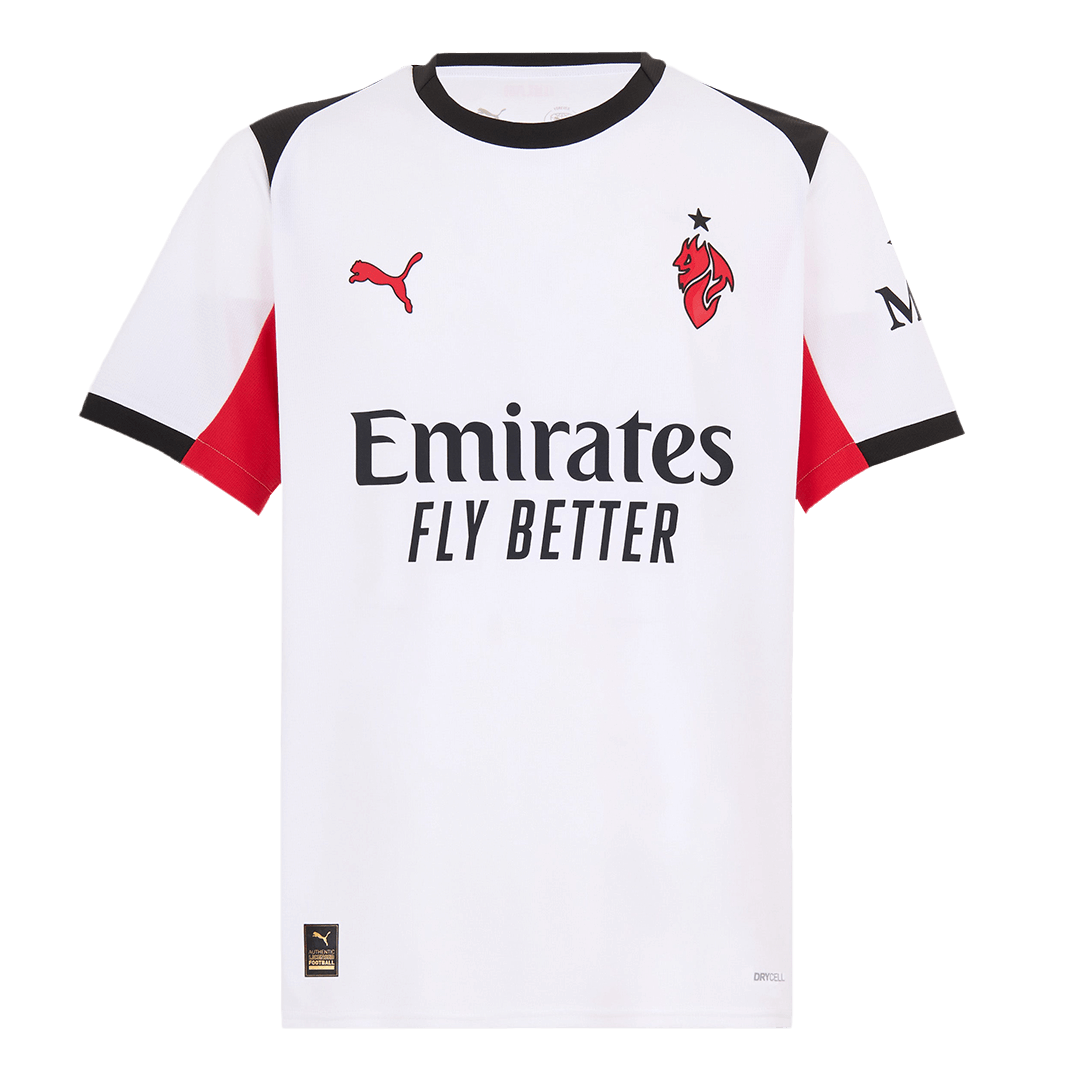 FOFANA #19 AC Milan Away Soccer Jersey 2025/26 White