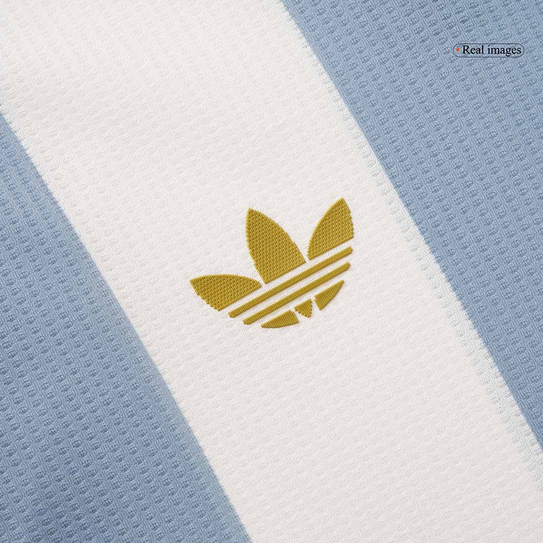 Argentina Soccer Jersey Kit 2024 Kids(Jersey+Shorts) - 50th Anniversary