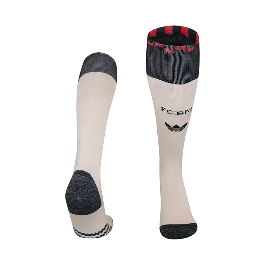 Kid's 25/26 Bayern Munich Third Socks Beige