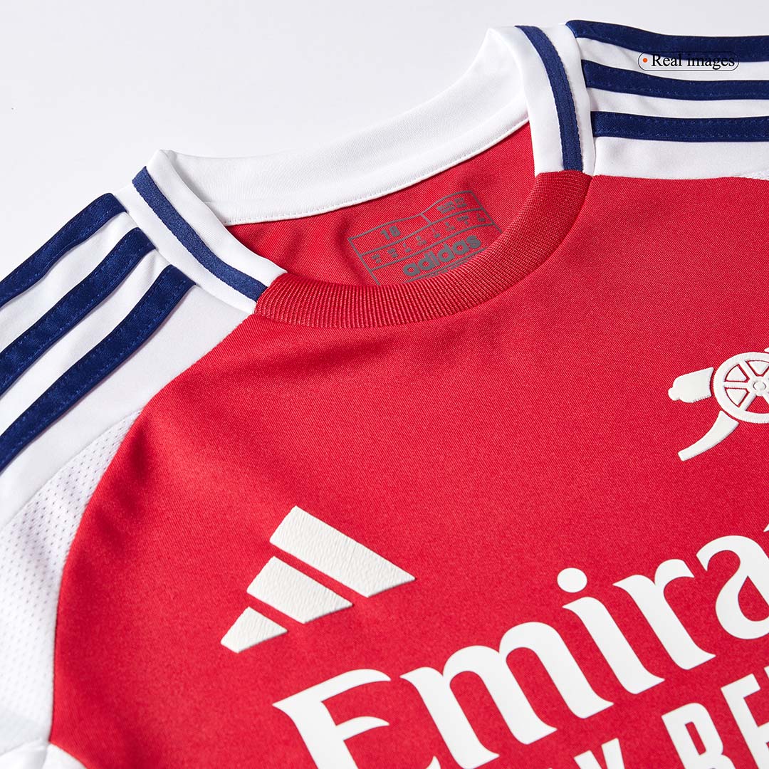Maillot domicile Arsenal 2024/25 pour enfant (maillot, short, chaussettes)