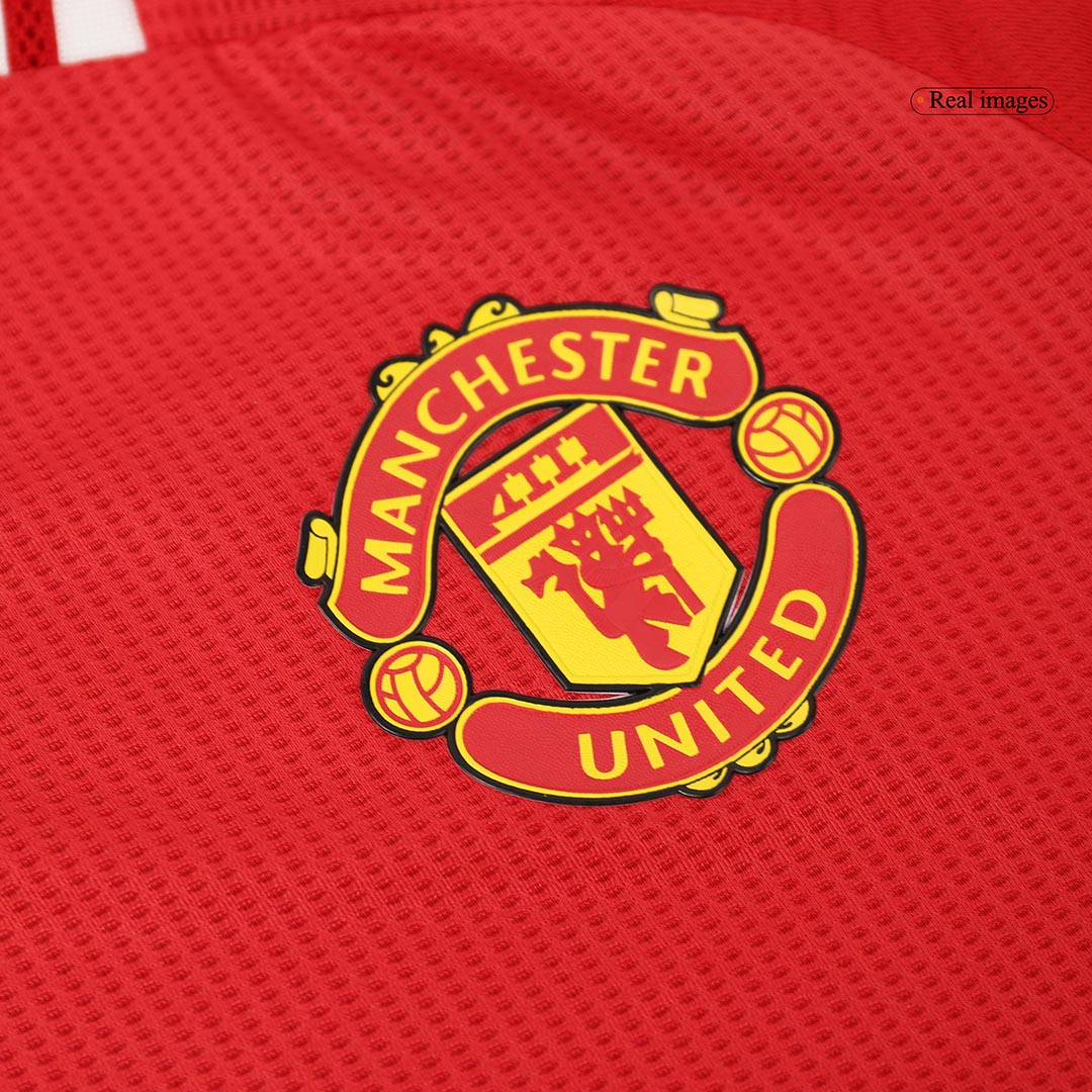 Manchester United Heim-Fußballtrikot-Set Authentic 2024/25 (Trikot + Shorts)