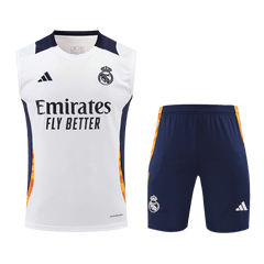 Real Madrid Pre-Match Fußballtrikot-Set 2024/25 (Trikot + Shorts)