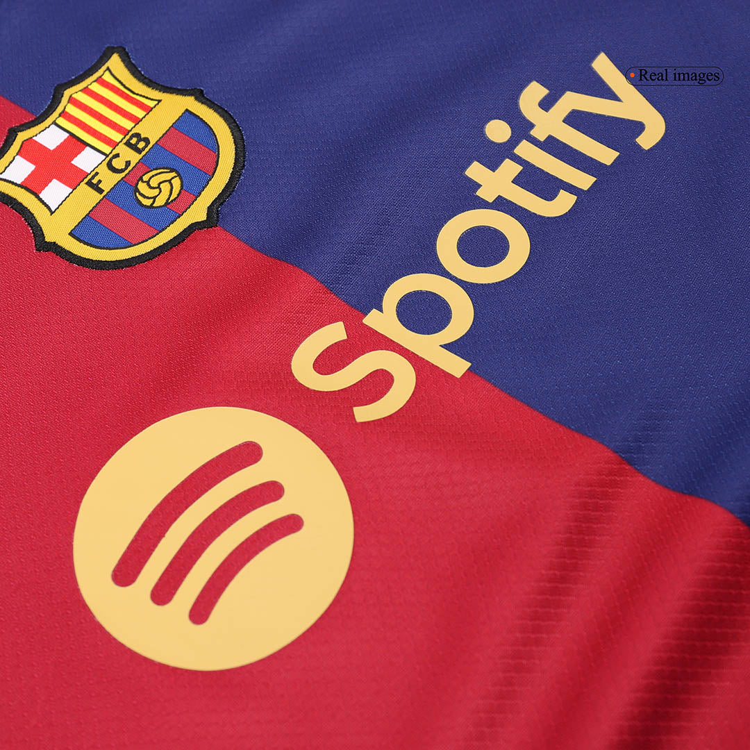 Maillot domicile Barcelone 2024/25 pour enfant (maillot, short, chaussettes)