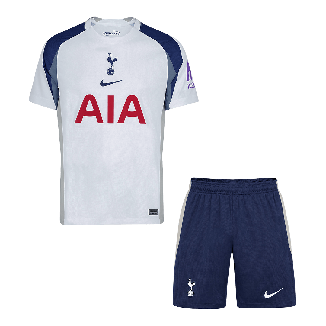 Tottenham Hotspur Home Soccer Jersey Kit(Jersey+Shorts) 2025/26 White