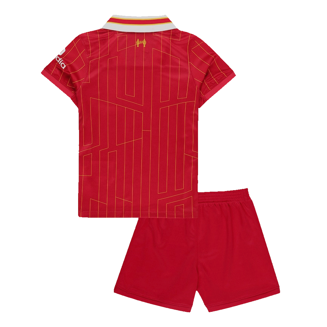 Maillot domicile Liverpool 2024/25 pour enfant (maillot + short)