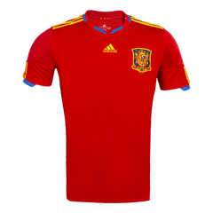 Spain Home Soccer Jersey Retro 2010