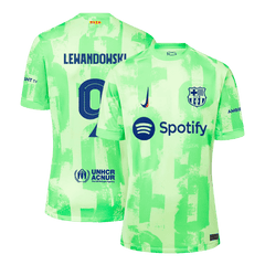 Barcelona LEWANDOWSKI #9 Third Away Jersey  - UCL Edition