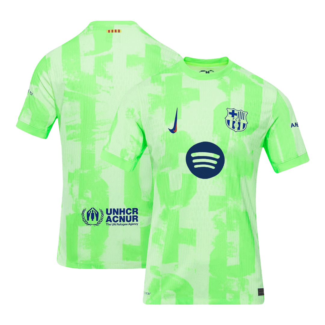 Barcelona Third Away Soccer Jersey Authentic 2024/25-（Spotify Logo Without Text）