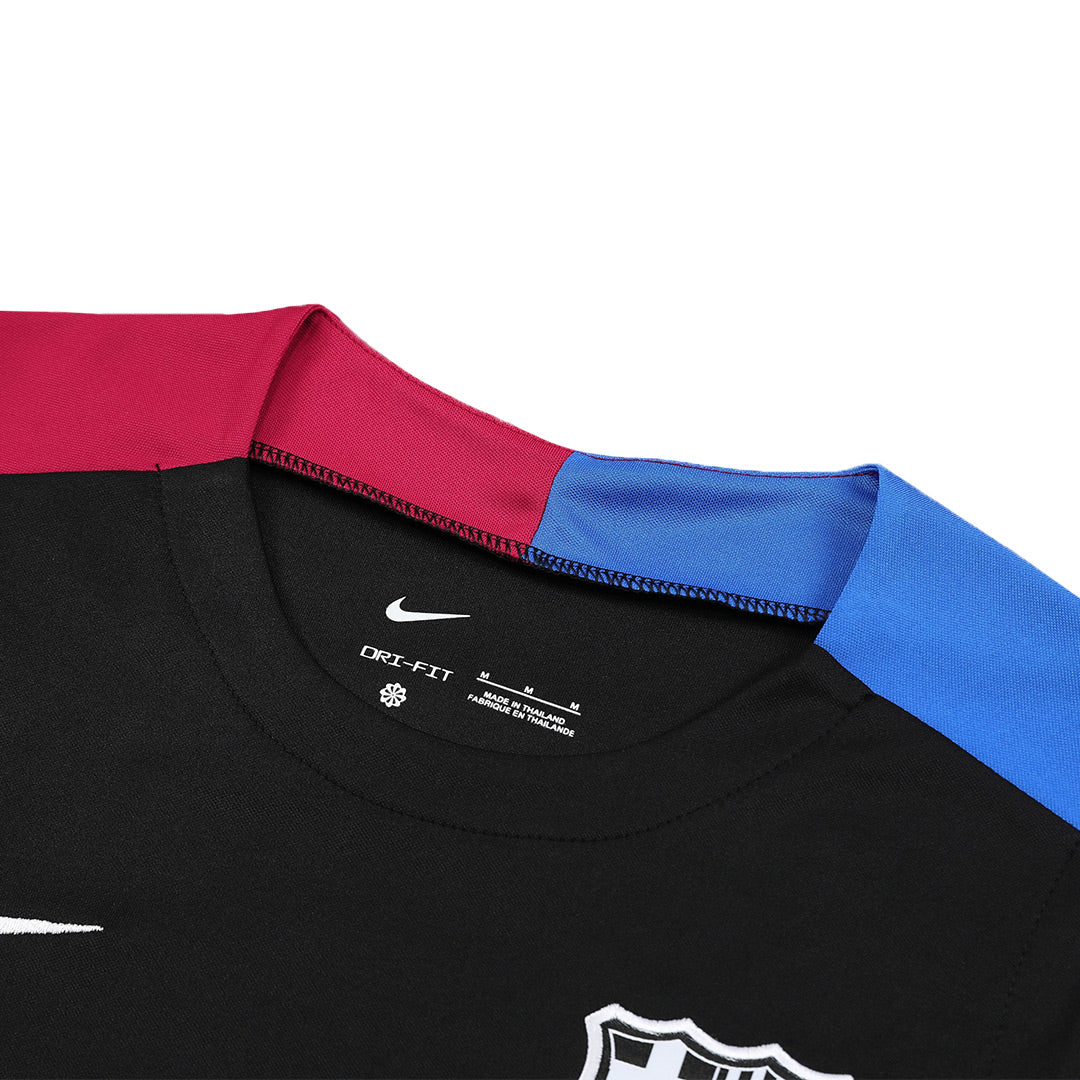 Barcelona Pre-Match Training Soccer Jersey Kit 2024/25 (Jersey+Shorts)