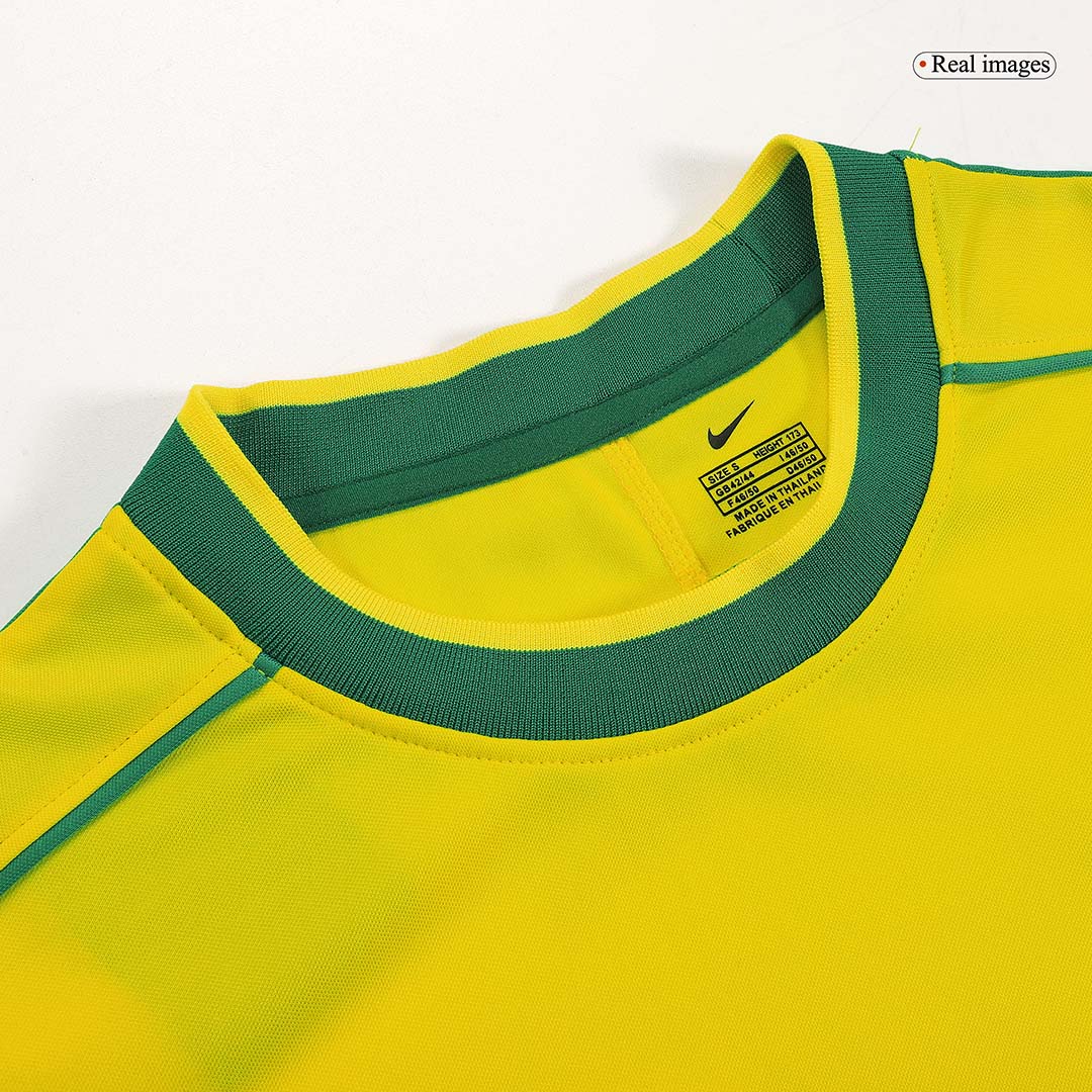 Brazil Home Jersey Retro 1998