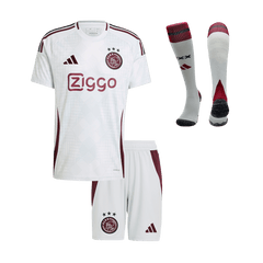 Ajax Third Away Soccer Jersey Kit 2024/25 Kids(Jersey+Shorts+Socks)