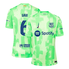 Barcelona GAVI #6 Third Away Jersey  - UCL Edition